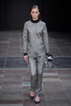 BIBI CHEMNITZ show — Copenhagen Fashion Week AW14/15 (looks: silver jumpsuit)