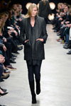 Pokaz Bruuns Bazaar — Copenhagen Fashion Week AW14/15 (ubrania i obraz: palto czarne, kozaki czarne)