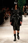 Asger Juel Larsen show — Copenhagen Fashion Week SS15 (looks: black trench coat with hood, black boots)
