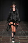 BARBARA I GONGINI show — Copenhagen Fashion Week SS15 (looks: black jacket, black knee-highs)