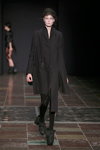 Pokaz BARBARA I GONGINI — Copenhagen Fashion Week SS15 (ubrania i obraz: płaszcz czarny)