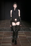 Pokaz BARBARA I GONGINI — Copenhagen Fashion Week SS15 (ubrania i obraz: getry czarne, kamizelka czarna)