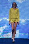 Edith&Ella by Line Markvardsen show — Copenhagen Fashion Week SS15 (looks: yellow pantsuit, silver sandals)