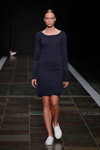 Maikel Tawadros show — Copenhagen Fashion Week SS15 (looks: knitted blue dress)