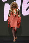 Nicholas Nybro show — Copenhagen Fashion Week SS15 (looks: coral dress)