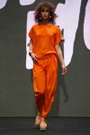 Показ Nicholas Nybro — Copenhagen Fashion Week SS15 (наряды и образы: оранжевый комбинезон)