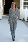 Stasia/Lace By Stasia show — Copenhagen Fashion Week SS15 (looks: grey lace jumpsuit)