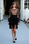 Stasia/Lace By Stasia show — Copenhagen Fashion Week SS15 (looks: blacklacecocktail dress, black pumps)