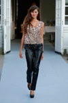 Показ Stasia/Lace By Stasia — Copenhagen Fashion Week SS15 (наряды и образы: чёрные брюки)