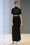 Показ Veronica B. Vallenes — Copenhagen Fashion Week SS15 (наряды и образы: чёрный костюм)