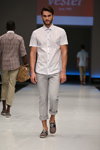 Vester show — CPM SS2015 (looks: white shirt, grey trousers)
