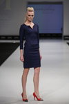 Pokaz DESIGNERPOOL — CPM FW14/15 (ubrania i obraz: blond (kolor włosów), sukienka niebieska, półbuty czerwone)