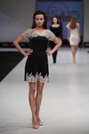 Pokaz Grand Defile Lingerie — CPM FW14/15 (ubrania i obraz: sukienka czarna)