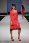 Pokaz Grand Defile Lingerie — CPM FW14/15 (ubrania i obraz: nocna koszula czerwona, szpilki czerwone, )