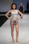 Grand Defile Lingerie show — CPM FW14/15 (looks: grey top, multicolored shorts)
