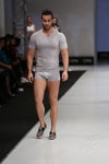 Grand Defile Lingerie show — CPM FW14/15 (looks: grey t-shirt, grey underpants)