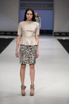 Trends show — CPM FW14/15 (looks: , black and white skirt with leopard print)
