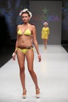 Agogoa show — CPM SS2015 (looks: yellow swimsuit, , white pumps)