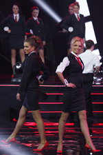 Дефіле в ділових костюмах в фіналі "Міс Білорусь 2014"