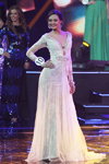 Hanna Nitskaya. Gala final — Miss Belarús 2014. Evening dresses (looks: )