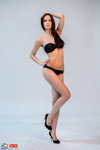 Знакомьтесь: финалистки конкурса "Мисс Брянск 2014" (наряды и образы: чёрное бикини, чёрные туфли)