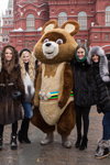 Півсотні найкрасивіших росіянок прогулялися по Москві
