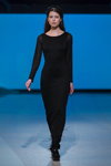 Показ Alexandra Westfal — Riga Fashion Week AW14/15 (наряды и образы: чёрное вечернее платье)
