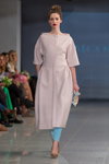 Показ M-Couture — Riga Fashion Week AW14/15 (наряди й образи: рожеве пальто)