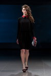 Narciss show — Riga Fashion Week AW14/15 (looks: black dress)