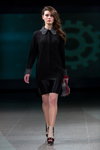 Показ Narciss — Riga Fashion Week AW14/15 (наряды и образы: чёрное платье)