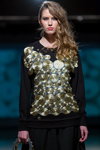 Narciss show — Riga Fashion Week AW14/15 (looks: black jumper, black skirt)