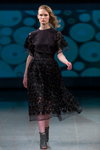 Показ Narciss — Riga Fashion Week AW14/15 (наряды и образы: чёрное платье)