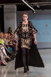 Pokaz Paola Balzano — Riga Fashion Week AW14/15 (ubrania i obraz: rajstopy czarne)