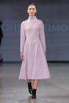 Показ Pohjanheimo — Riga Fashion Week AW14/15 (наряды и образы: розовое платье)
