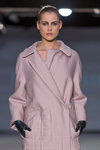 Показ Pohjanheimo — Riga Fashion Week AW14/15 (наряды и образы: розовое пальто)