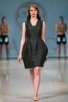 Pokaz ASG — Riga Fashion Week SS15 (ubrania i obraz: sukienka czarna)