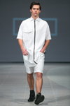 Показ Ilya Bulichev — Riga Fashion Week SS15 (наряды и образы: белые шорты)