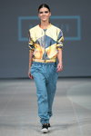 Показ Ilya Bulichev — Riga Fashion Week SS15 (наряды и образы: голубые джинсы)