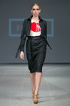 Pokaz Ilya Bulichev — Riga Fashion Week SS15 (ubrania i obraz: dżinsowa spódnica czarna)