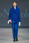 Modenschau von Ivo Nikkolo — Riga Fashion Week SS15 (Looks: blauer Blazer, blaue Hose)