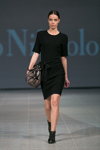 Pokaz Ivo Nikkolo — Riga Fashion Week SS15 (ubrania i obraz: sukienka czarna)