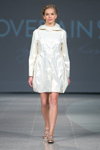 LOVERAIN by Nadia Kirpa show — Riga Fashion Week SS15 (looks: white trench coat)