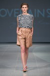 Modenschau von LOVERAIN by Nadia Kirpa — Riga Fashion Week SS15 (Looks: , hautfarbene Shorts)