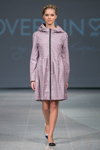 Pokaz LOVERAIN by Nadia Kirpa — Riga Fashion Week SS15 (ubrania i obraz: płaszcz liliowy)