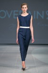 Pokaz LOVERAIN by Nadia Kirpa — Riga Fashion Week SS15 (ubrania i obraz: sukienka niebieska)