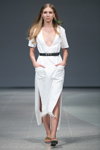 Marco Grisolia show — Riga Fashion Week SS15 (looks: white dress)