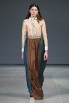 Показ Marco Grisolia — Riga Fashion Week SS15 (наряды и образы: разноцветная юбка макси, джемпер с принтом)