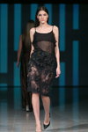 Red Salt show — Riga Fashion Week SS15 (looks: black lace skirt)
