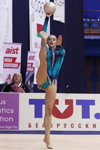 Katsiaryna Halkina. Melitina Staniouta, Katsiaryna Halkina, Arina Charopa, Elena Bolotina — Weltcup 2014