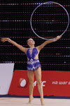 Kseniya Moustafaeva. Übung mit dem Reifen — Weltcup 2014